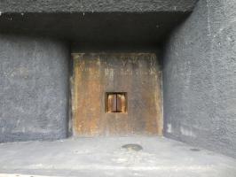 Ligne Maginot - RIMPLAS (RS) - (Ouvrage d'artillerie) - Bloc 4
Créneau de 75 Mle 31 d'action frontale