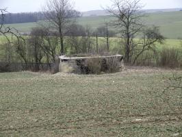 Ligne Maginot - OLFERDINGER 1 - (Blockhaus pour canon) - Une vue générale du blockhaus.