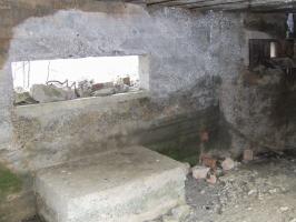 Ligne Maginot - OLFERDINGER 1 - (Blockhaus pour canon) - La chambre de tir du blockhaus.