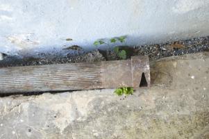 Ligne Maginot - RIMPLAS (RS) - (Ouvrage d'artillerie) - Tube du mortier 81