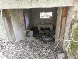 Ligne Maginot - BOLCHERBERG SUD - (Blockhaus pour canon) - L'entrée du blockhaus.
