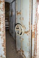 Ligne Maginot - DENTING - A28 - (Ouvrage d'infanterie) - Bloc 1
Porte blindée de la cloche GFM