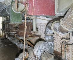 Ligne Maginot - DENTING - A28 - (Ouvrage d'infanterie) - Bloc 1
Salle des filtres