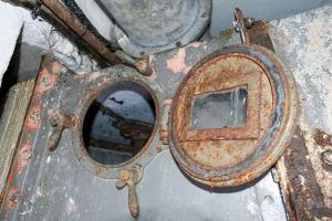 Ligne Maginot - METRICH - A17 - (Ouvrage d'artillerie) - Bloc 1
Le convoyeur à rouleaux pour l'évacuation des douilles