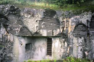 Ligne Maginot - WELSCHHOF - (Ouvrage d'infanterie) - Bloc 3
Détail de la camouflage du bloc