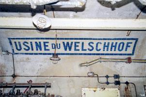 Ligne Maginot - WELSCHHOF - (Ouvrage d'infanterie) - L'usine électrique
Mosaïque typique des ouvrages de ce secteur