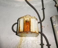 Ligne Maginot - MONT AGEL EST - (Observatoire d'artillerie) - La cloche VDP  Rhéostat ou variateur d'éclairage