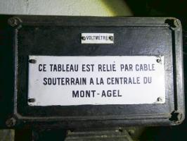 Ligne Maginot - MONT AGEL EST - BLOC 8 - (Observatoire d'artillerie) - L'alimentation électrique