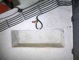 Ligne Maginot - MONT AGEL EST - BLOC 8 - (Observatoire d'artillerie) - Le créneau optique rebouché