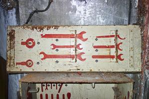 Ligne Maginot - HAUT POIRIER - (Ouvrage d'infanterie) - Bloc 1
Armoire à outils de la cloche AM