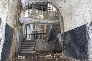 Ligne Maginot - LEGERET - (Abri) - Coffre Est
Escalier