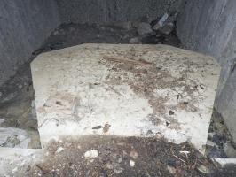 Ligne Maginot - KLEIBORN SUD - (Blockhaus pour arme infanterie) - La table de tir pour mitrailleuse.