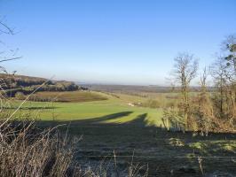 Ligne Maginot - KLEIBORN SUD - (Blockhaus pour arme infanterie) - L'axe de tir du blockhaus.