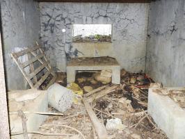 Ligne Maginot - VERTH - (Blockhaus pour canon) - La chambre de tir.