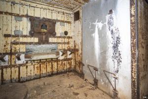 Ligne Maginot - 111 - BETTLACH NORD - (Casemate d'infanterie - Double) - Chambre de tir mitrailleuse nord