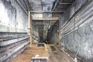 Ligne Maginot - BILLIG - A18 - (Ouvrage d'artillerie) - Entrée mixte
Plan incliné
