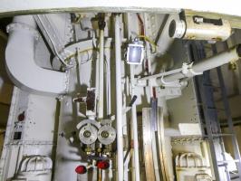 Ligne Maginot - MONT AGEL - (Ouvrage d'artillerie) - Bloc 5
Niveau intermédiaire de la tourelle