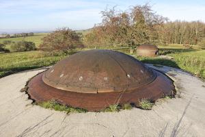 Ligne Maginot - HAUT POIRIER - (Ouvrage d'infanterie) - Bloc 2
Tourelle AM