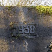 Ligne Maginot - SINGLING OUEST - (Casemate d'infanterie - Simple) - Année au dessus de l'entrée