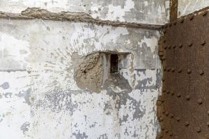 Ligne Maginot - KOENIGSMACKER (FESTE DE) - (Ouvrage d'artillerie) - Caserne B
Porte d'accès blindée