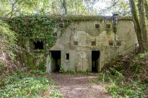 Ligne Maginot - KOENIGSMACKER (FESTE DE) - (Ouvrage d'artillerie) - Entrée principale de la batterie 10cm