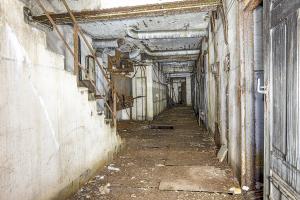 Ligne Maginot - KOENIGSMACKER (FESTE DE) - (Ouvrage d'artillerie) - Couloir dans la Caserne D
