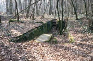 Ligne Maginot - SAINT HUBERT - DéPôT ARRIèRE - (Dépôt de Munitions) - Fosse de visite des locos