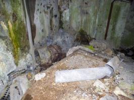 Ligne Maginot - HOCHWALD - Reduit ( Ouvrage d'infanterie ) - Restes à l'entrée de munitions