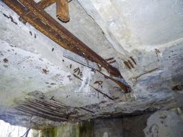 Ligne Maginot - HOCHWALD - Reduit ( Ouvrage d'infanterie ) - Restes à l'entrée de munitions