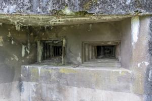 Ligne Maginot - SIMSERHOF - (Ouvrage d'artillerie) - Bloc 1
Créneau JM/47
