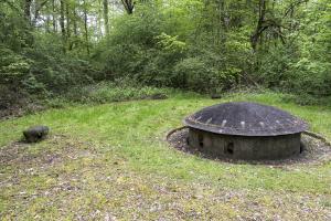 Ligne Maginot - SIMSERHOF - (Ouvrage d'artillerie) - Bloc 7
Tourelle 135mm