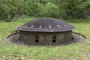 Ligne Maginot - SIMSERHOF - (Ouvrage d'artillerie) - Bloc 7
Tourelle 135mm