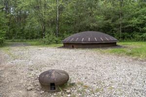Ligne Maginot - SIMSERHOF - (Ouvrage d'artillerie) - Bloc 8
Tourelle de 75mm