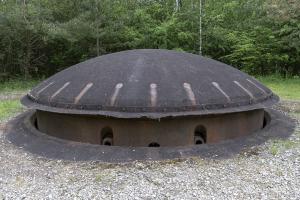 Ligne Maginot - SIMSERHOF - (Ouvrage d'artillerie) - Bloc 8
Tourelle de 75mm