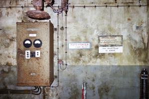 Ligne Maginot - SIMSERHOF - (Ouvrage d'artillerie) - Alimentation en eau de l'ouvrage
Puits A - Pompe Jeumont