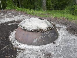 Ligne Maginot - BAMBESCH - A35 - (Ouvrage d'infanterie) - Bloc 2
La cloche lance grenades non équipée et obturée