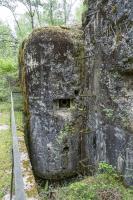 Ligne Maginot - SIMSERHOF - (Ouvrage d'artillerie) - Bloc 5
Créneau FM de défense du fossé diamant