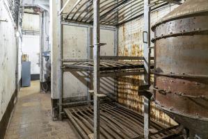 Ligne Maginot - GALGENBERG - A15 - (Ouvrage d'artillerie) - Entrée munitions
Filtre de la douche pour gazés.