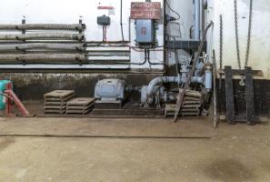 Ligne Maginot - GALGENBERG - A15 - (Ouvrage d'artillerie) - Entrée munitions
La gare du hall intérieur