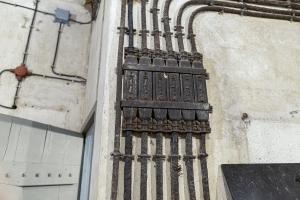 Ligne Maginot - GALGENBERG - A15 - (Ouvrage d'artillerie) - Entrée munitions
Le blockhaus de défense du hall d'entrée et le central téléphonique du bloc