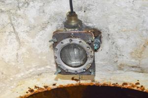 Ligne Maginot - SAINT ROCH (SHR) - (Ouvrage d'artillerie) - Hublot de la cloche JM