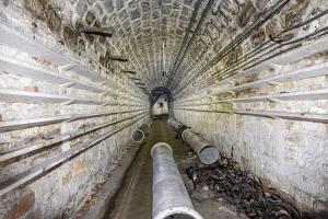 Ligne Maginot - BREHAIN - A6 - (Ouvrage d'artillerie) - Galerie entre usine et caserne
