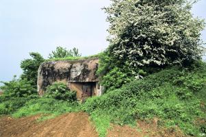 Ligne Maginot - ASCHBACH OUEST - (Casemate d'infanterie - Simple) - Vue vers l'entrée