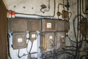 Ligne Maginot - MICHELSBERG - A22 - (Ouvrage d'artillerie) - Entrée mixte
Le tableau électrique du bloc.