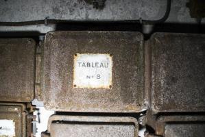 Ligne Maginot - MICHELSBERG - A22 - (Ouvrage d'artillerie) - Entrée mixte
Un des boitier électrique du bloc avec sa plaque.