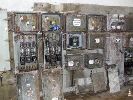 Ligne Maginot - MICHELSBERG - A22 - (Ouvrage d'artillerie) - Les tableaux de groupage de la sous-station traction.