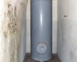 Ligne Maginot - MICHELSBERG - A22 - (Ouvrage d'artillerie) - Un chauffe-eau dans la caserne.