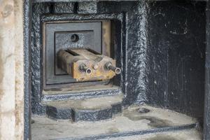 Ligne Maginot - ROHRBACH - FORT CASSO - (Ouvrage d'infanterie) - Bloc 3
Chambre de tir est 
Créneau JM