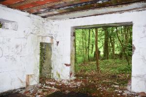 Ligne Maginot - GRUENDEL 4 - (Blockhaus pour canon) - L'entrée pour la pièce antichar