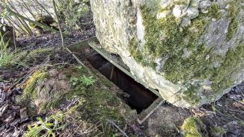 Ligne Maginot - H8 - (Chambre de coupure) - Le seul accès au puits